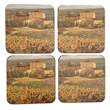 PORTMEIRION Pimpernel coasters 6 pieces